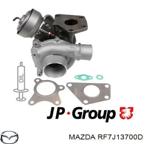 RF7J13700D Mazda турбина