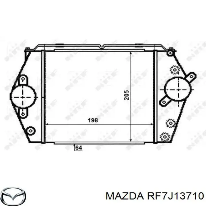 Прокладка турбины выхлопных газов, впуск Mazda RF7J13710 цена, от 12.84 USD