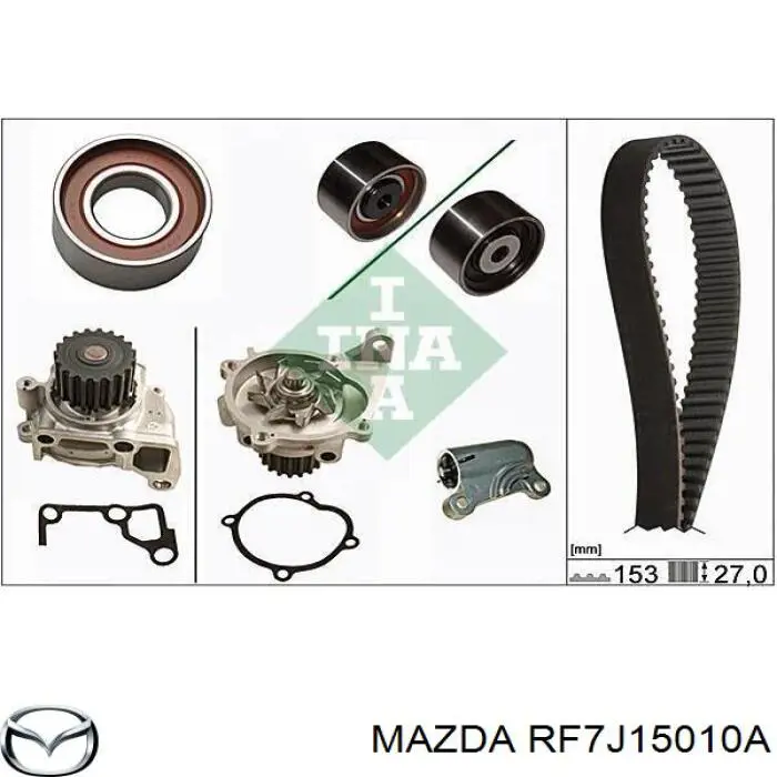 RF7J15010A Mazda Насос водяной
