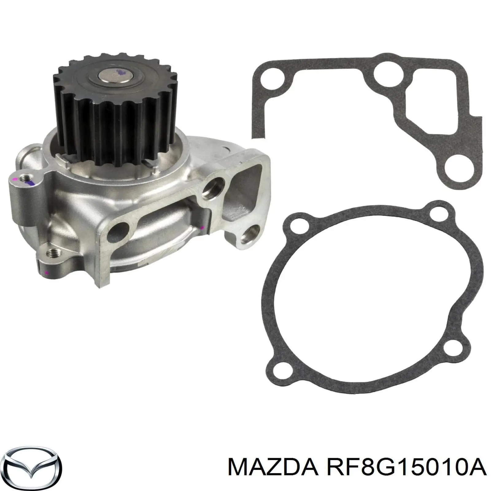 Bomba de agua RF8G15010A Mazda