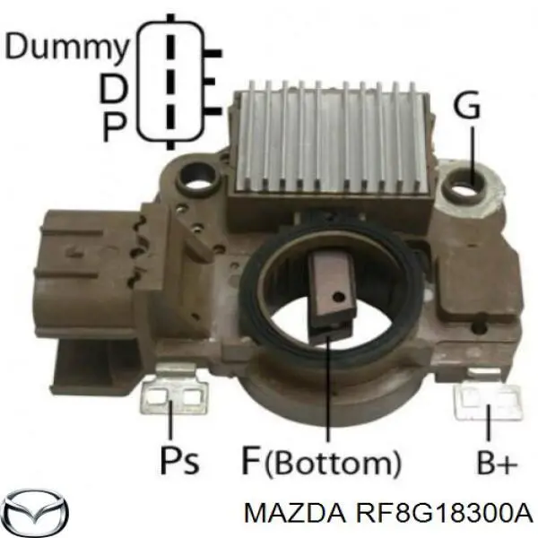 Купить RF8G18300 Mazda Генератор