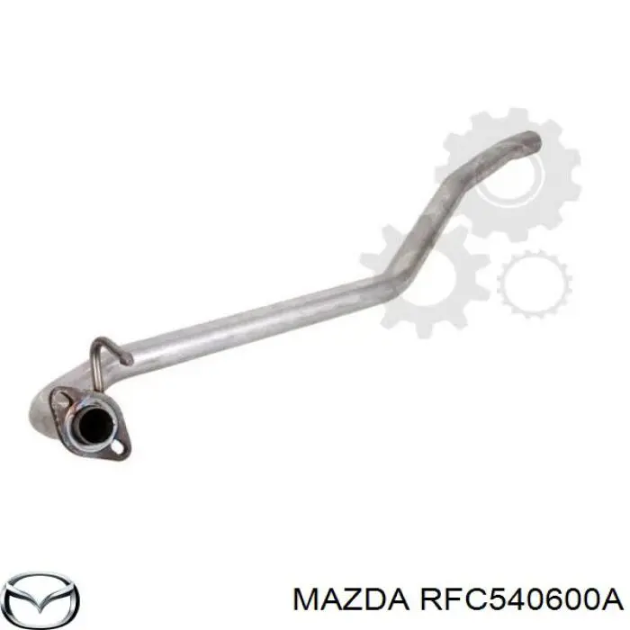 RFC540600A Mazda Глушитель центральный