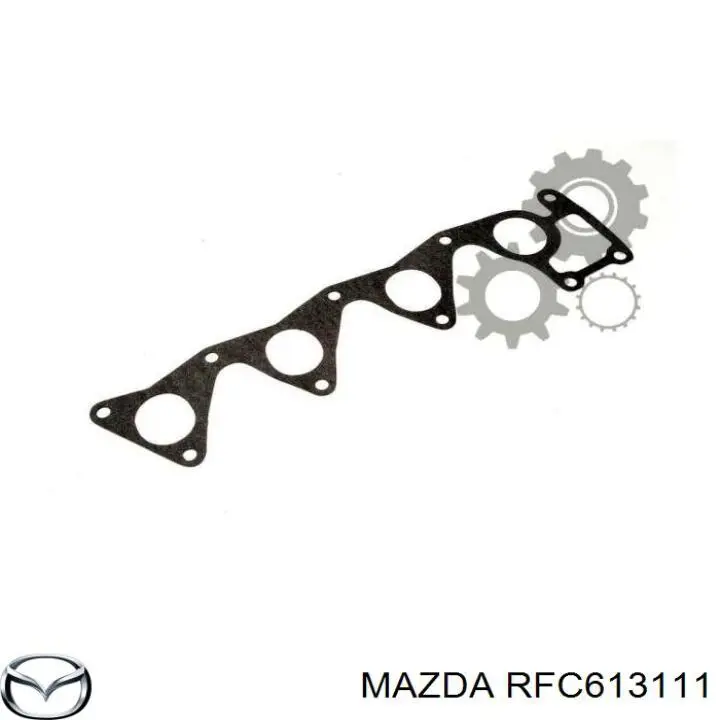 Junta, colector de admisión RFC613111 Mazda