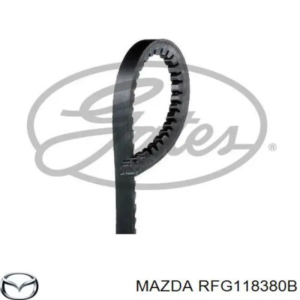 Ремень агрегатов приводной Mazda RFG118380B