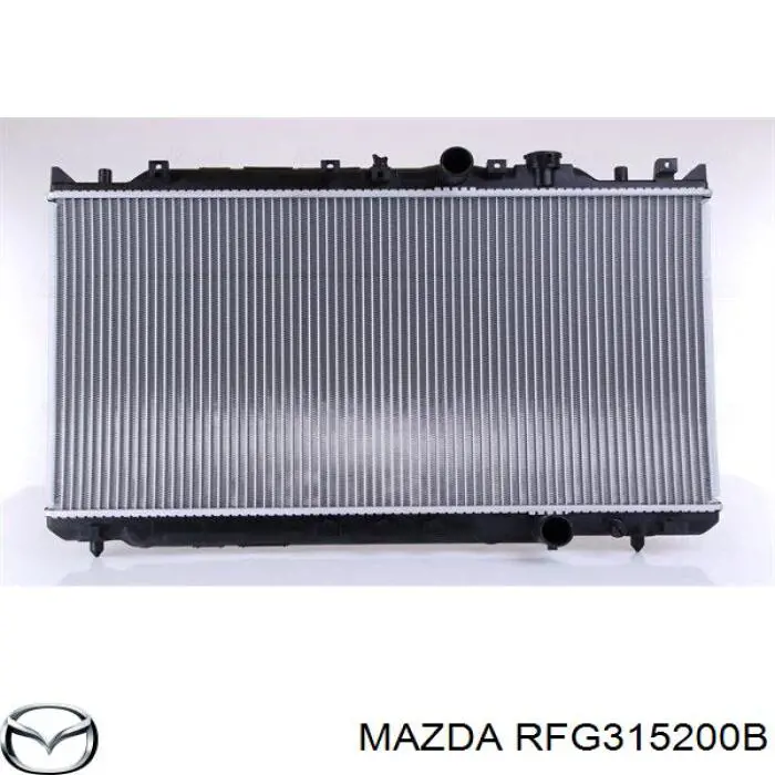 RFG315200B Mazda радиатор