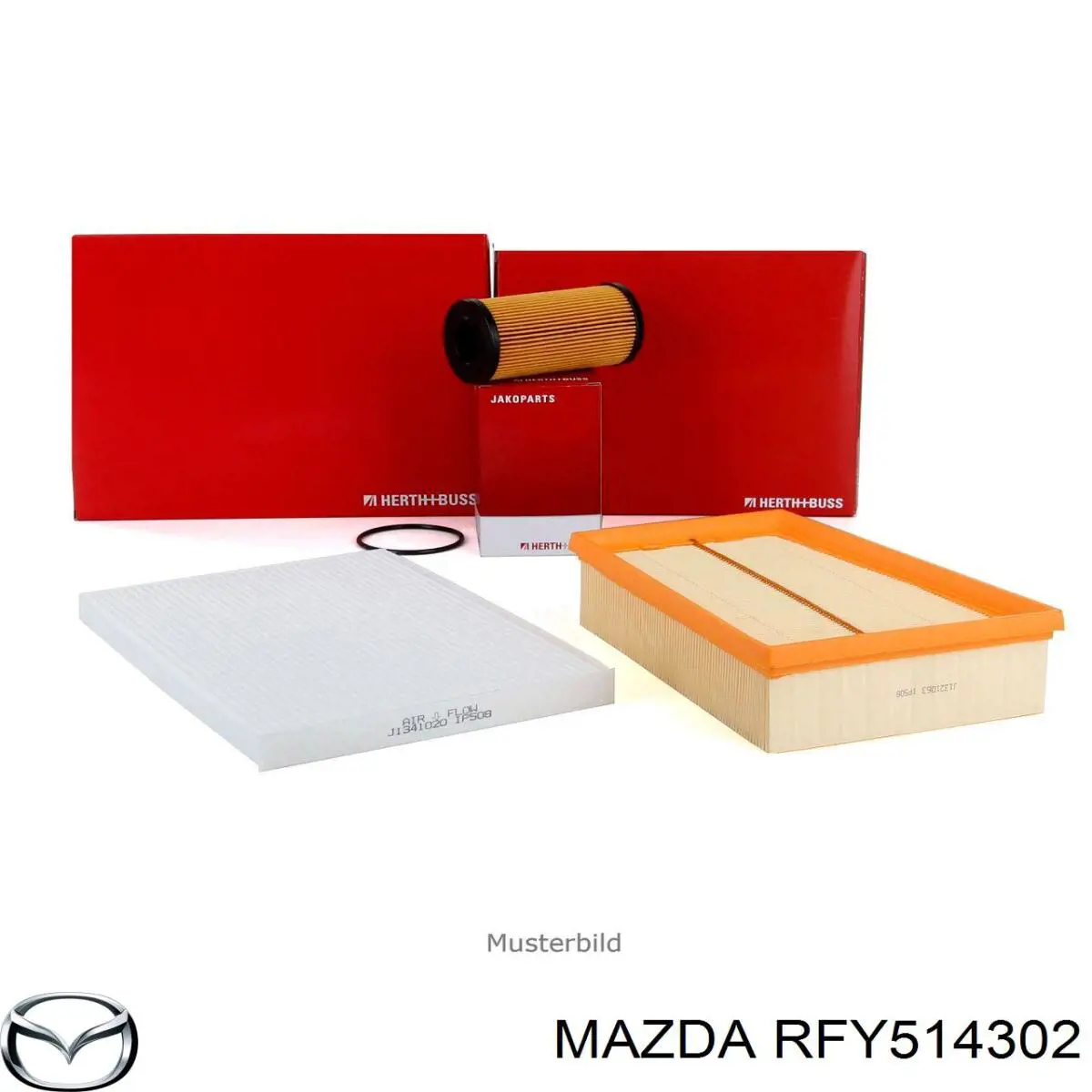 Масляный фильтр RFY514302 Mazda