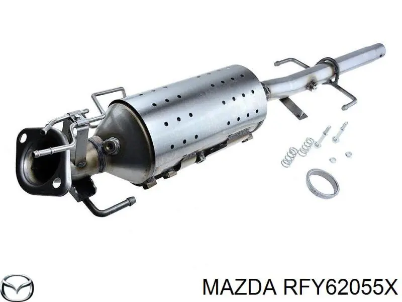 Каталитический нейтрализатор отработавших газов Mazda RFY62055X цена, от 438.57 USD