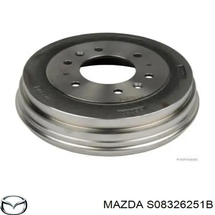 Тормозной барабан S08326251B Mazda