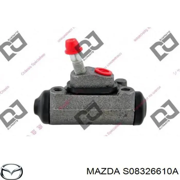 Cilindro de freno de rueda trasero S08326610A Mazda