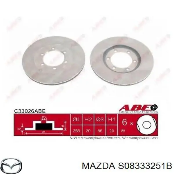 S08333251B Mazda