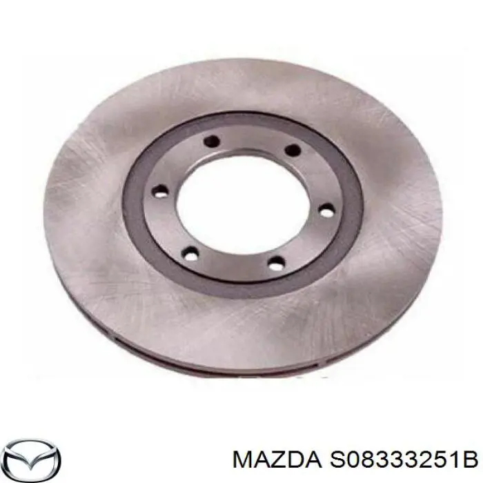 Тормоз дисковый передний Mazda S08333251B цена, от 26.35 USD