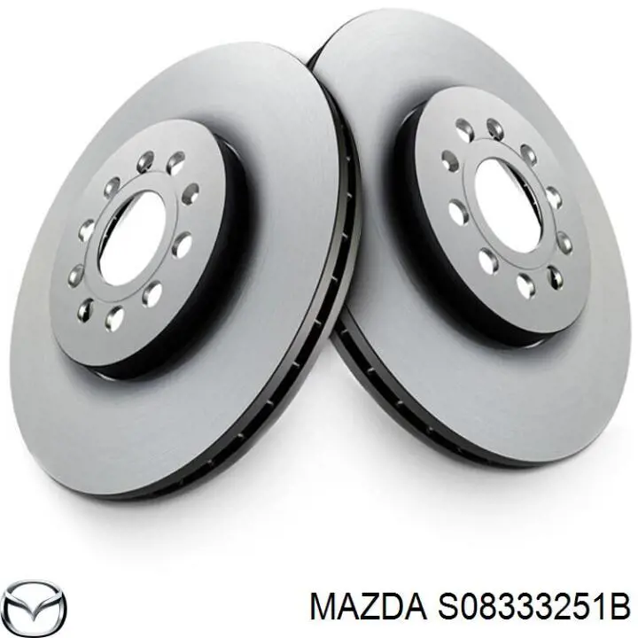 Тормоз дисковый передний Mazda S08333251B цена, от 26.35 USD