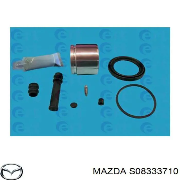 S08333710 Mazda suporte do freio dianteiro esquerdo