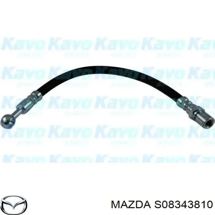 Шланг тормозной передний S08343810 Mazda