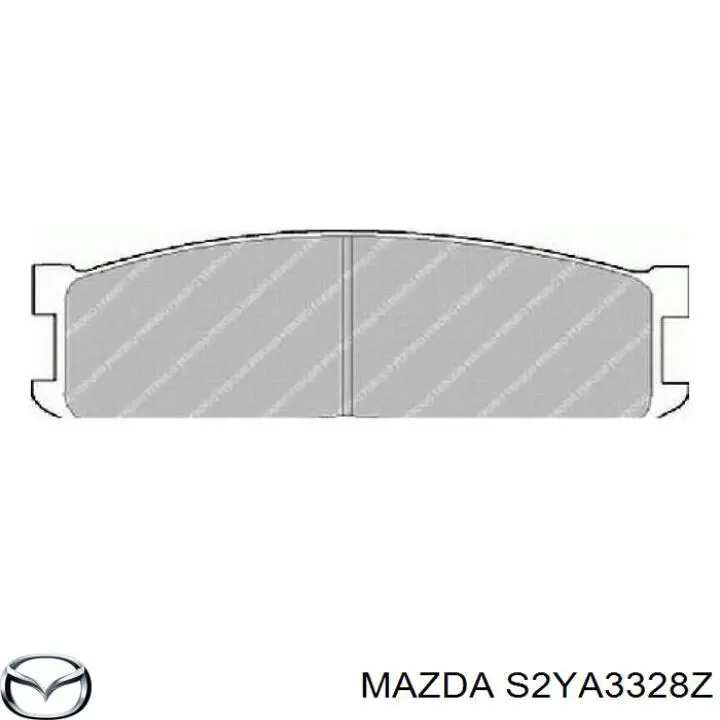 Колодки Mazda S2YA3328Z цена, от 23.09 USD