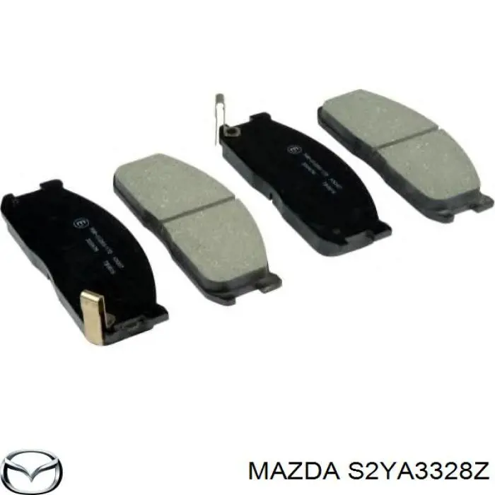 Купить S2YA3328Z Mazda Колодки тормозные