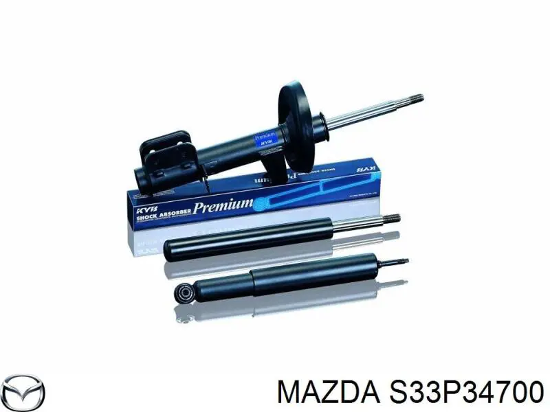 S33P34700 Mazda Стойка передняя