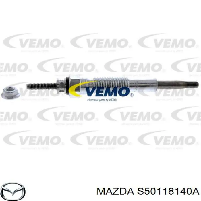 Свечи накала Mazda S50118140A цена, от 6.15 USD