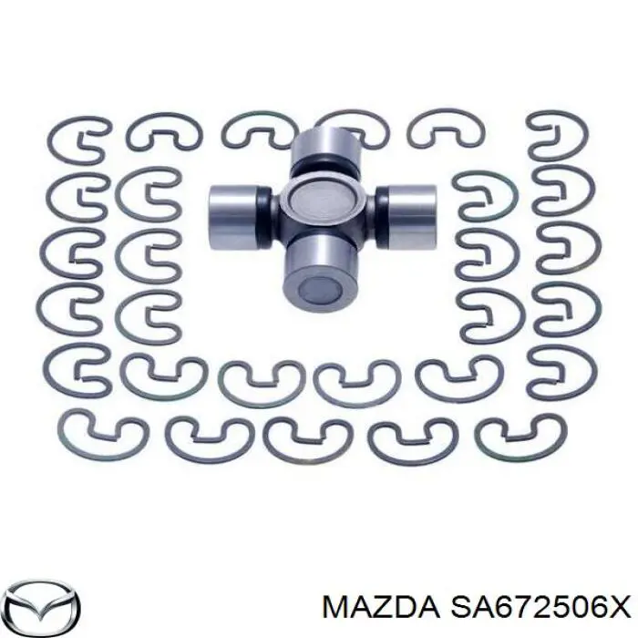 Крестовина карданного вала заднего Mazda SA672506X