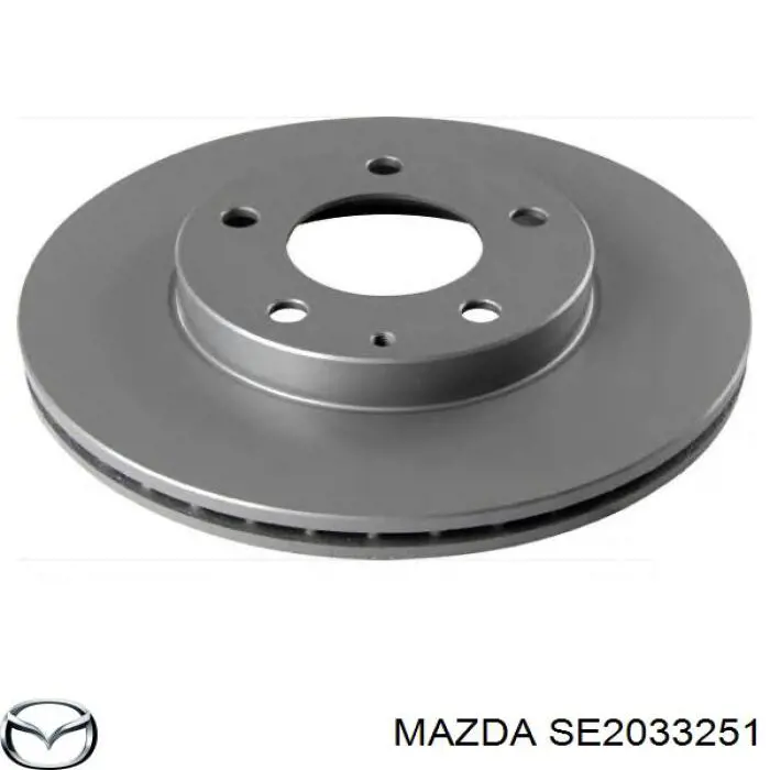 Freno de disco delantero SE2033251 Mazda