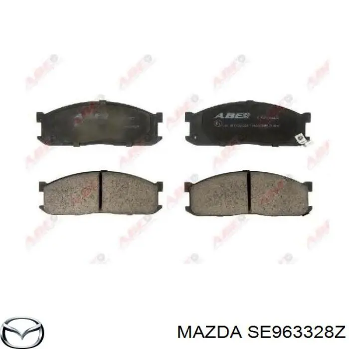 Передние тормозные колодки SE963328Z Mazda