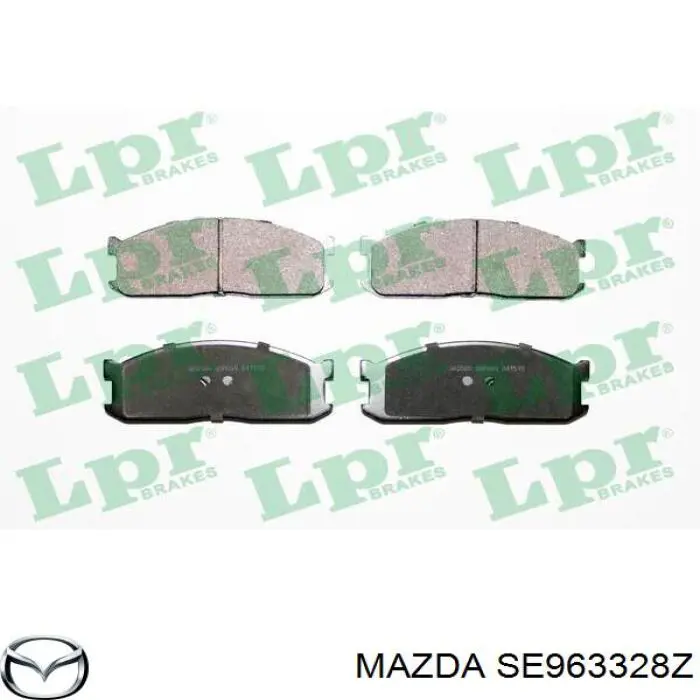 Купить SE963328Z Mazda Колодки тормозные