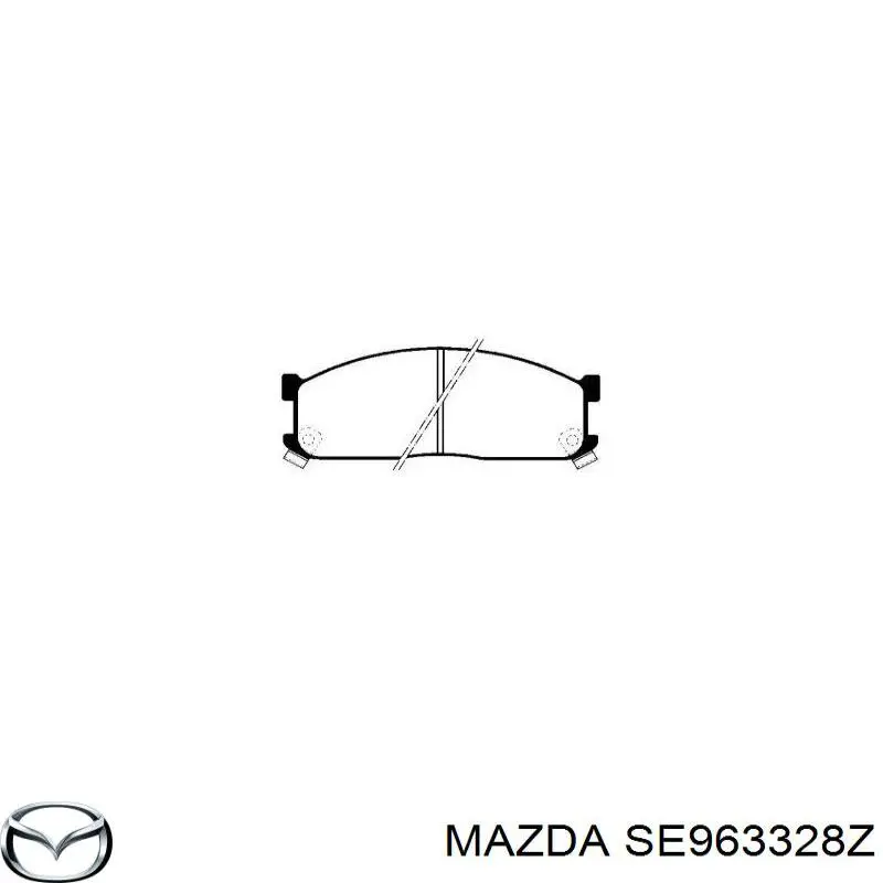 Тормозные колодки Mazda SE963328Z