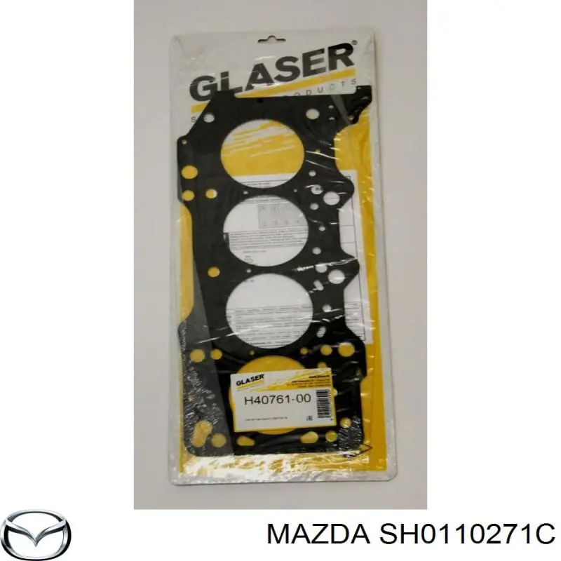 Vedante de cabeça de motor (CBC) para Mazda CX-5 (KE)