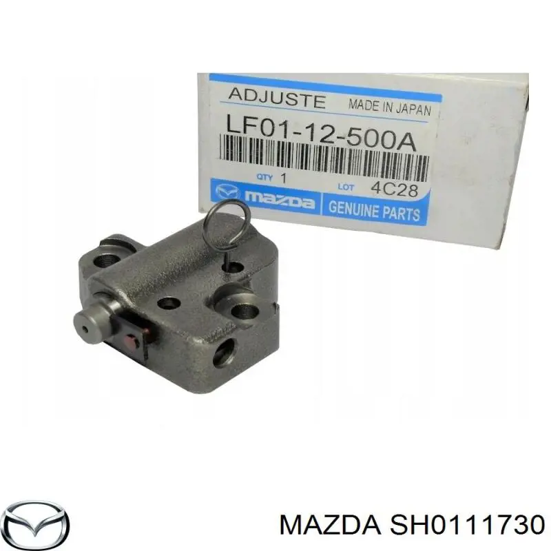 Успокоитель цепи масляного насоса на Mazda 3 BM, BN