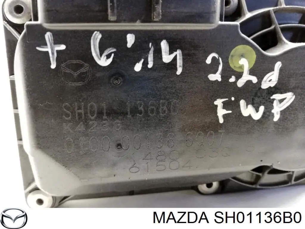 SH01136B0 Mazda Дроссельная заслонка