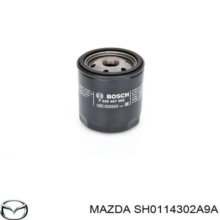 SH0114302A9A Mazda масляный фильтр