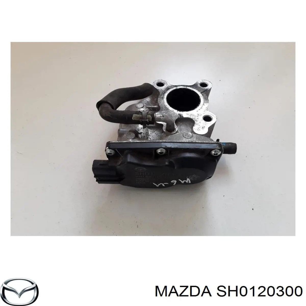 Клапан EGR рециркуляции газов на Mazda 6 GJ, GL