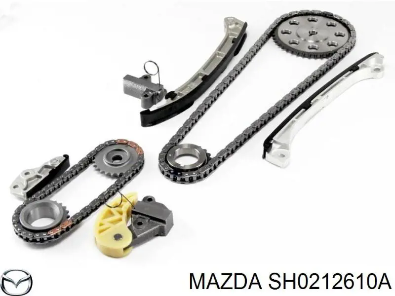 Успокоитель цепи ГРМ, левый SH0212610A Mazda