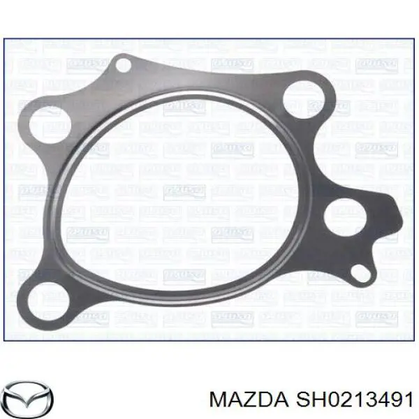 Vedante dianteiro de catalisador para Mazda 3 (BM, BN)