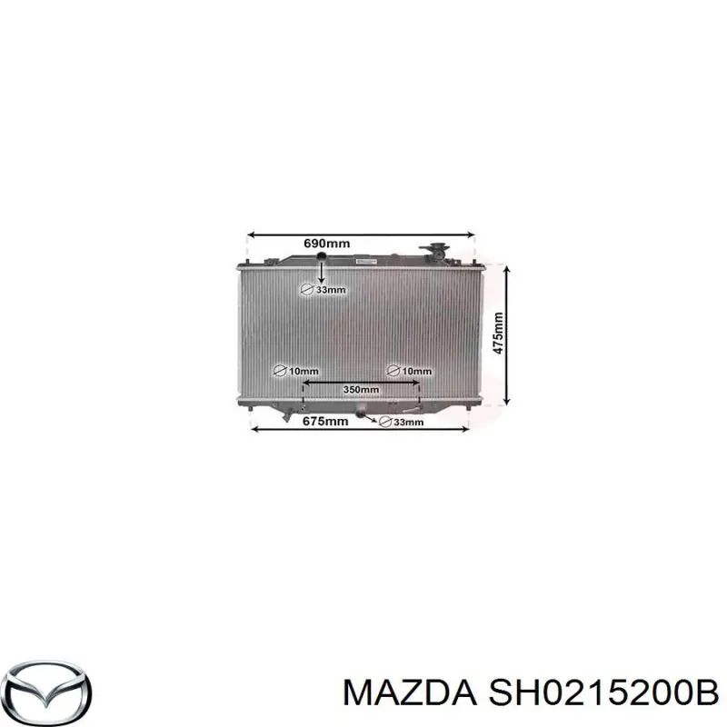 SH0215200B Mazda