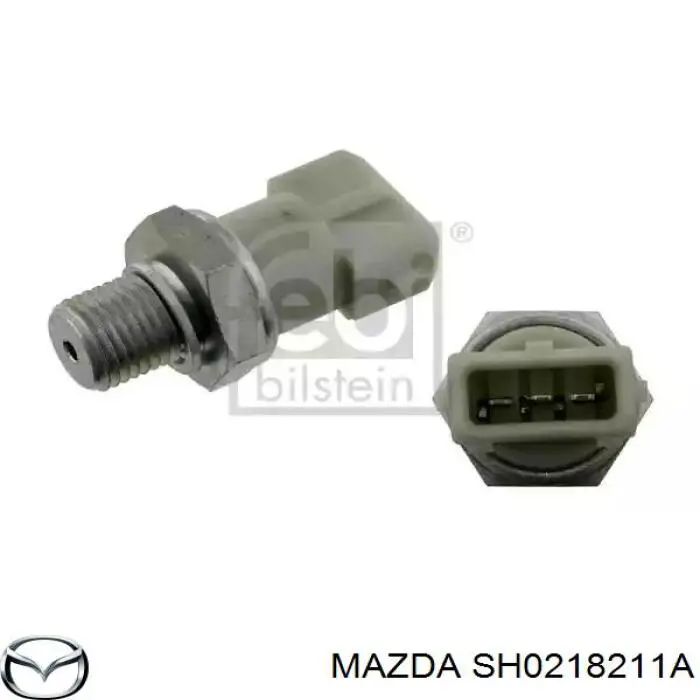 SH0218211C Mazda датчик давления выхлопных газов