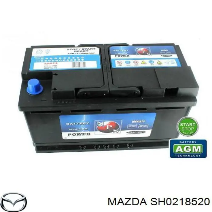 Аккумулятор Mazda SH0218520