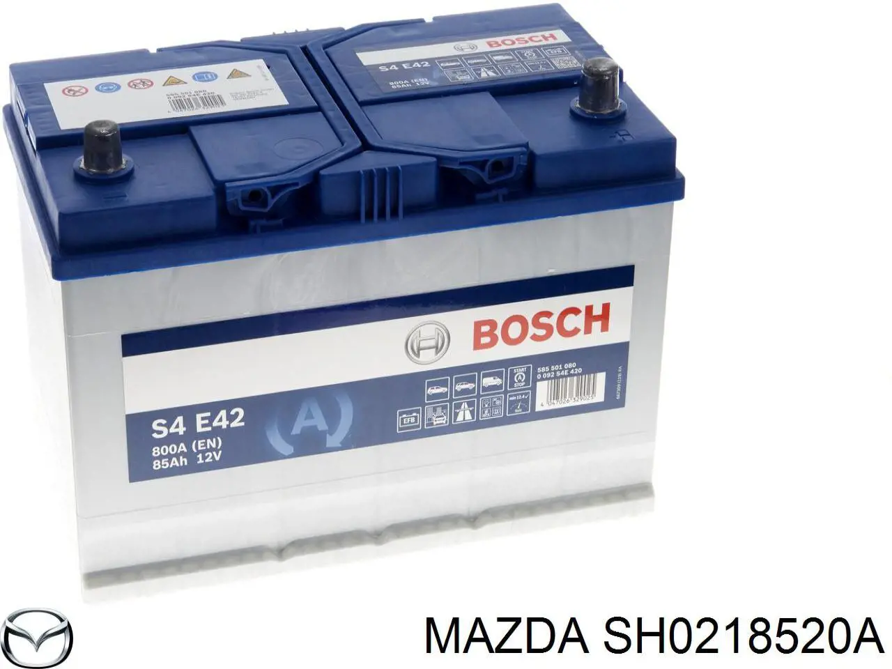 SH0218520A Mazda bateria recarregável (pilha)