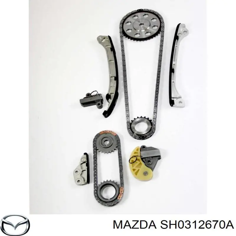 Успокоитель цепи ГРМ, правый Zuiko SH0312670AZUMA цена, от 38.01 USD