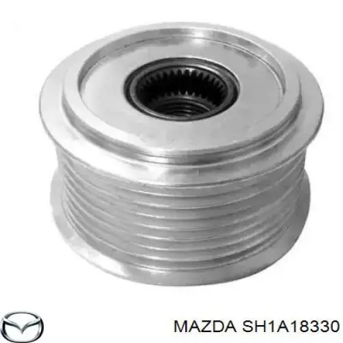 Купить SH1A18330 Mazda Шкив ремня генератора