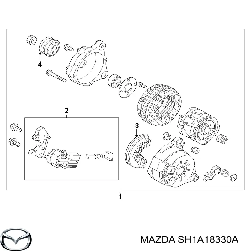 SH1A18330A Mazda 