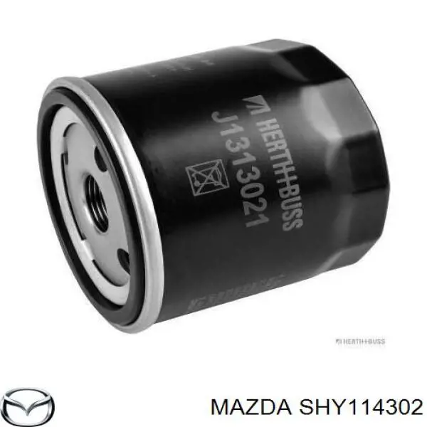 SHY114302 Mazda filtro de óleo