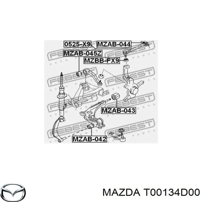 Рычаг передней подвески верхний левый/правый Mazda T00134D00 цена, от 26.85 USD