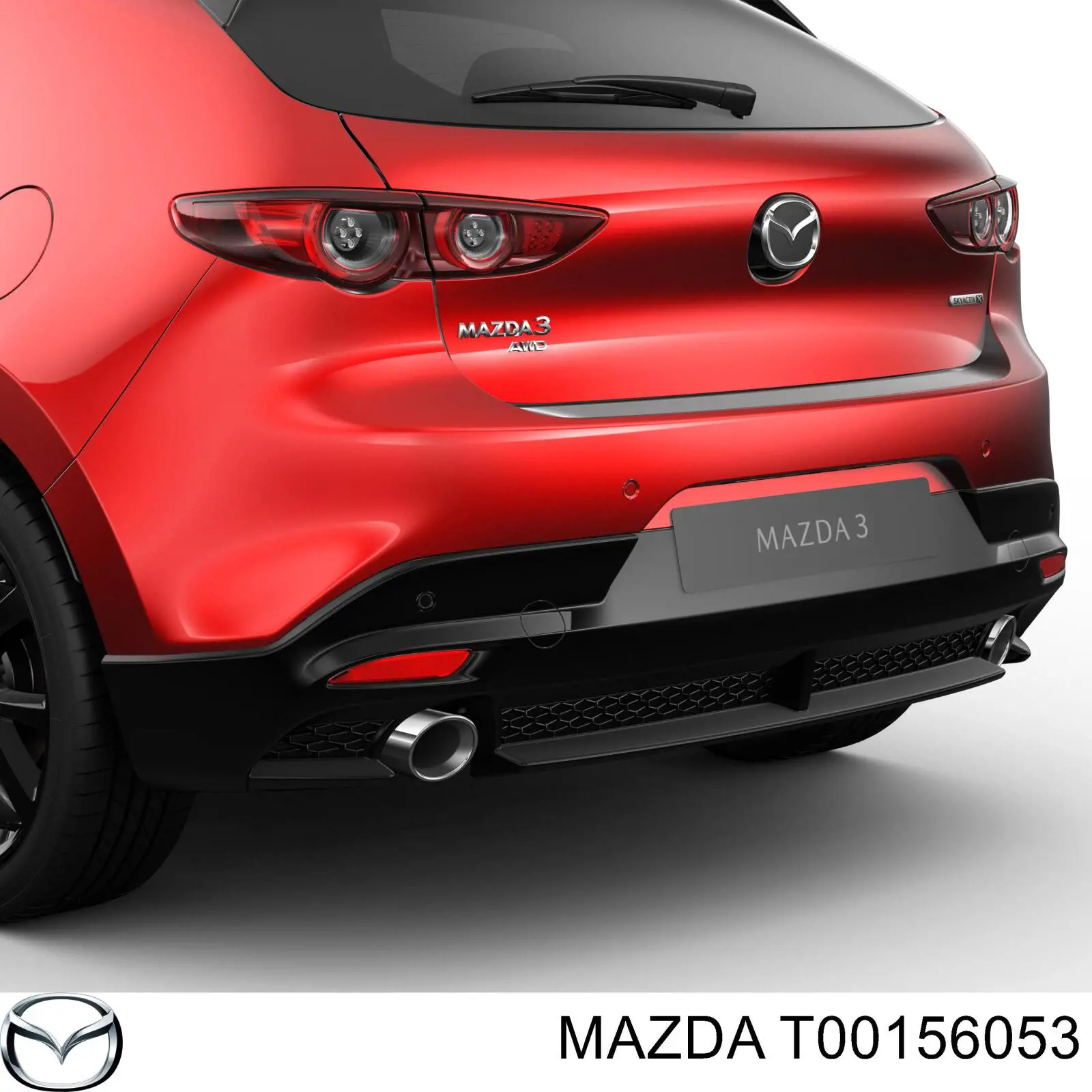 Заглушка днища кузова на Mazda 3  BL