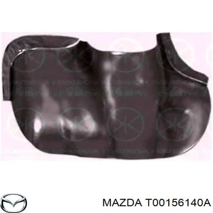 Подкрылок крыла переднего левый Mazda T00156140A цена, от 59.26 USD