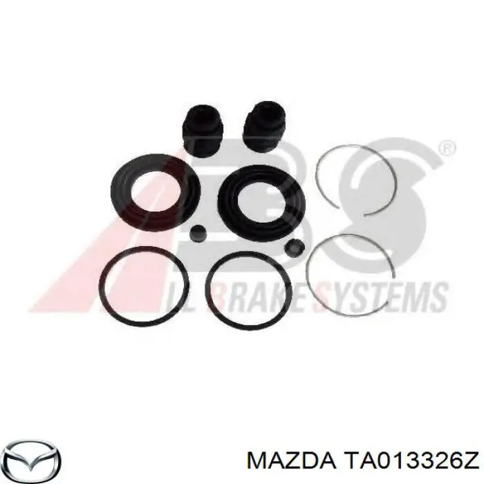 TA013326Z Mazda Ремкомплект суппорта тормозного, переднего