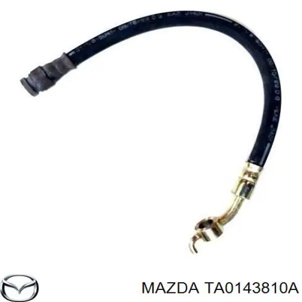TA0143810A Mazda шланг тормозной задний