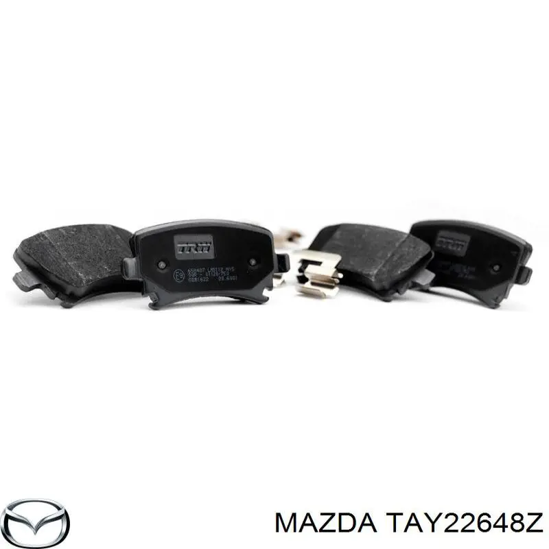 Купить TAY22648Z Mazda Колодки тормозные задние, дисковые