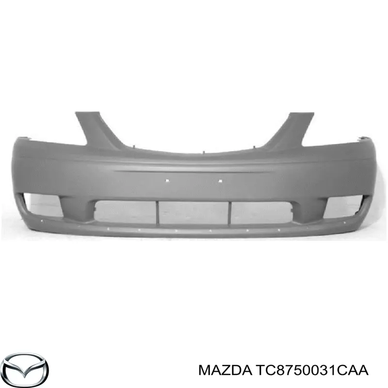 Передний бампер на Mazda Millenia 