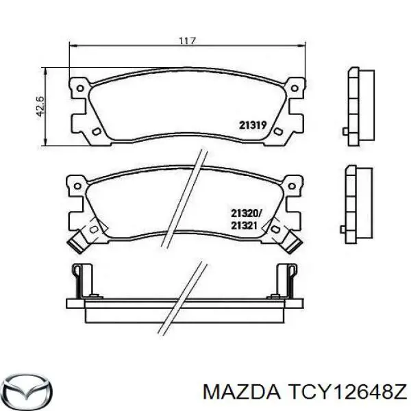 TCY12648Z Mazda 